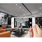 LED mini 10 pcs Downlight Under Cabinet Spot Light 3W for Ceiling Recessed Lamp AC85-265V Dimmable Down lights with driver