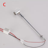 4PCS 1W Mini LED Spotlight Surface Mounted Cabinet Downlights for Display of Wall Lights 10/15/20/25/30/35cm