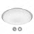 Controlled LED Downlight Saturn 60W r-470-shiny/white-220-ip44/2019