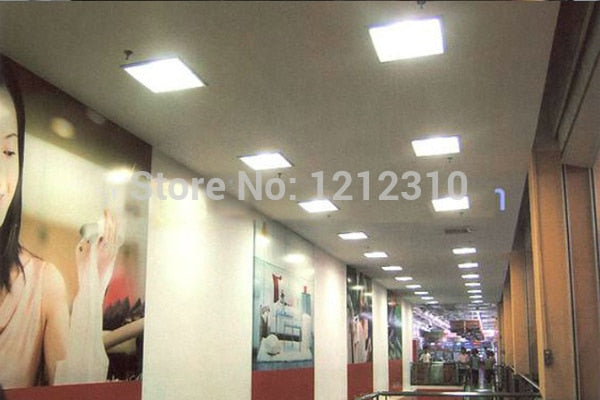 Downlight 20pcs/lot Ultra thin design 25W AC85-265V LED ceiling recessed grid downlight / slim square panel light