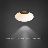 No Flickering Anti Glare LED Recessed Downlight  7W 12W LED Ceiling Spot Light For Hotel Corridor Bedroom Living Room