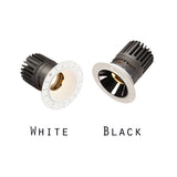 No Flickering Anti Glare LED Recessed Downlight  7W 12W LED Ceiling Spot Light For Hotel Corridor Bedroom Living Room