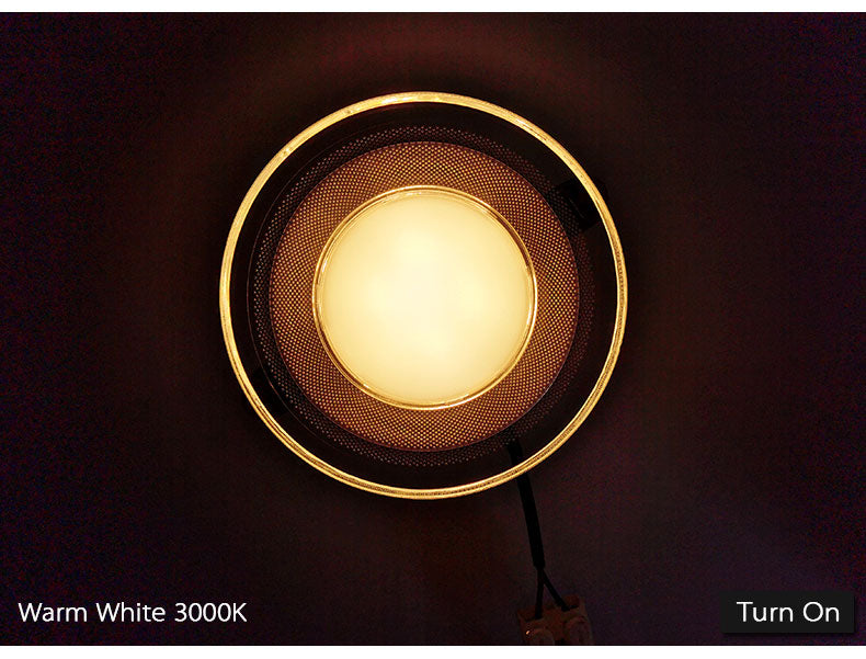 American Golden Edge Brown Resin Led Downlight 3W 5W 7W 220V 110V Hole 6 9Cm Hallway Living Room Kitchen Spotlight Recessed Lamp