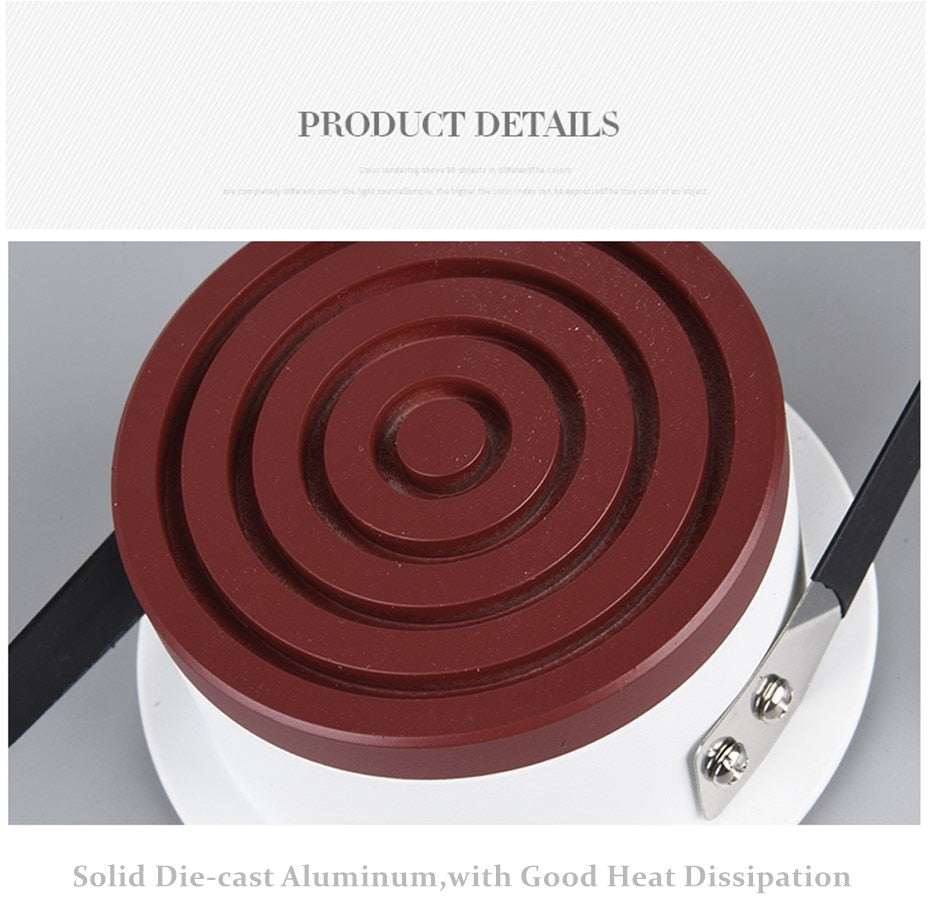 Led Downlight Anti-glare Led Recessed Ceiling Downlight Aluminum Honeycomb Indoor Spot Led Lamp Living Room Bedroom Ceiling Lamp