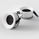 New 2020 Honeycomb Nest Anti Glare Lens COB Recessed Downlight 5W 7W 12W 15W Round LED Ceiling Spot Light Pic Background