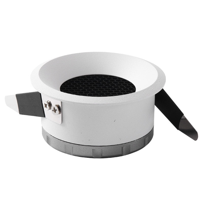 New 2020 Honeycomb Nest Anti Glare Lens COB Recessed Downlight 5W 7W 12W 15W Round LED Ceiling Spot Light Pic Background