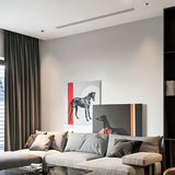 Aisilan LED Ultra-thin spot light honeycomb anti-glare downlight living room bedroom Aperture size 7.5CM hole light