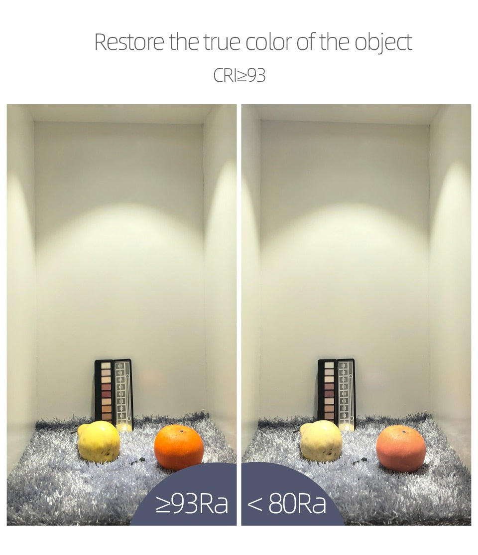 Aisilan LED Ultra-thin spot light honeycomb anti-glare downlight living room bedroom Aperture size 7.5CM hole light