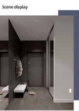 Aisilan LED Ultra-thin spot light honeycomb anti-glare downlight living room bedroom Aperture size 7.5CM hole light