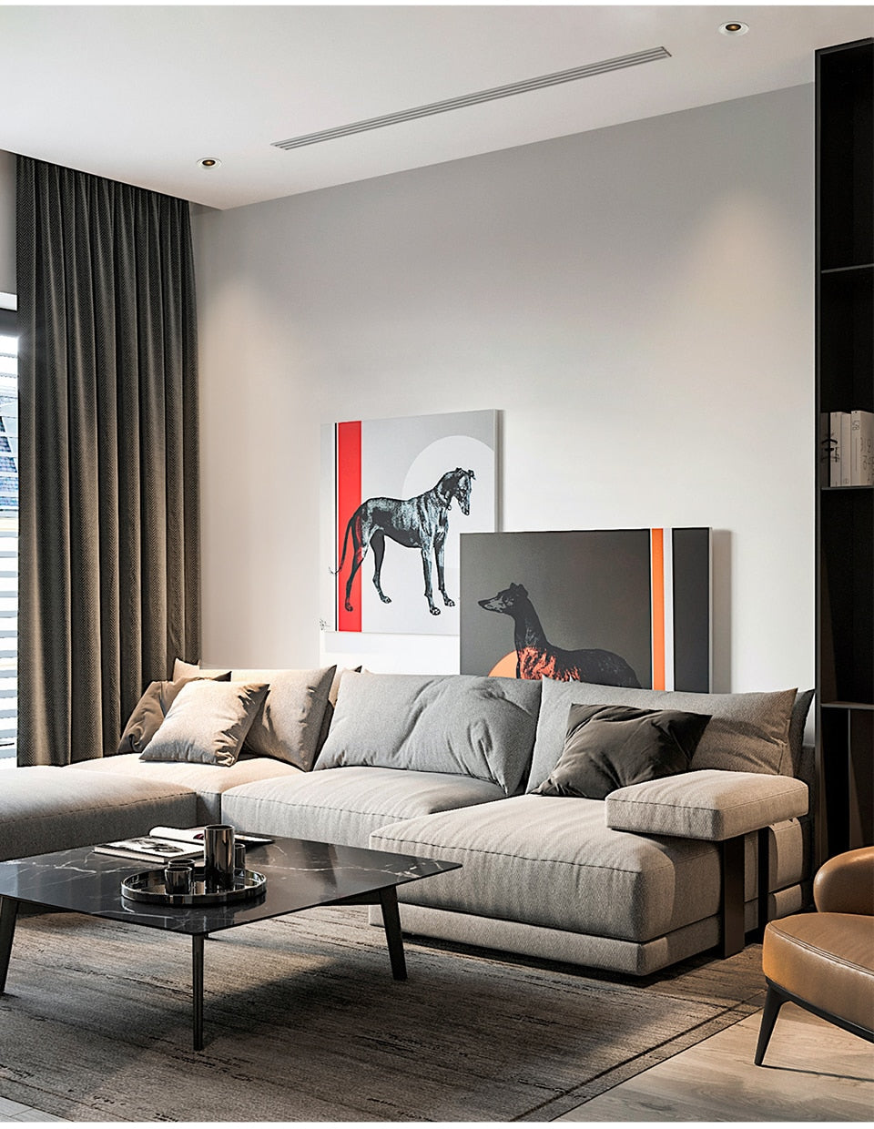 Aisilan LED Ultra-thin spot light honeycomb anti-glare downlight living room bedroom Aperture size 7.5CM hole light