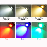 Silvery/Black/White/Golden Mini LED Downlights 1W 3W 20mm 85V-265V Jewelry Display Ceiling Recessed Cabinet Spot Lamp DC12 24V