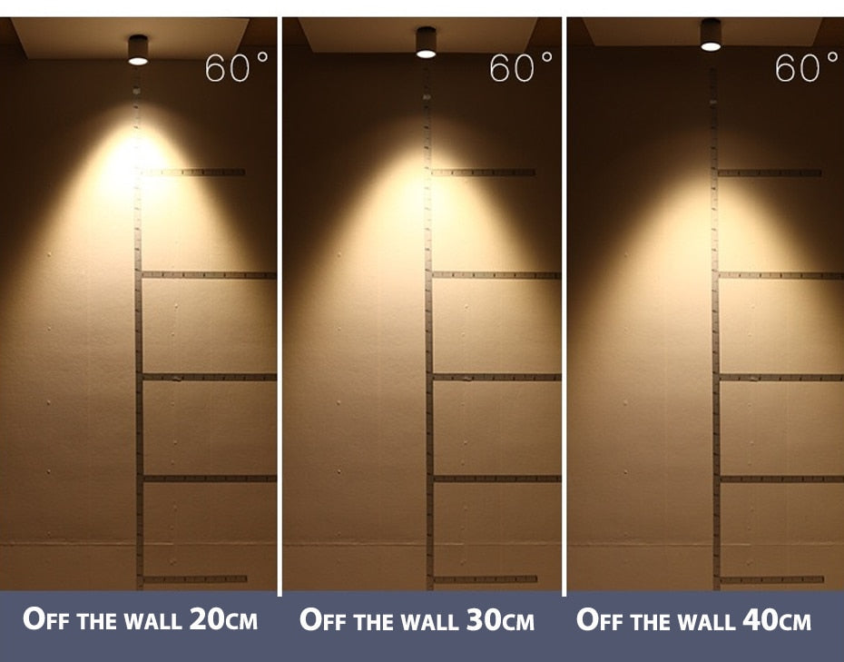 LED waterproof Ip65 COB Ceiling outdoor Surface Mounted 8W 12W 15W 20W 30W AC85-265V LED downlight Hotel villa home lighting