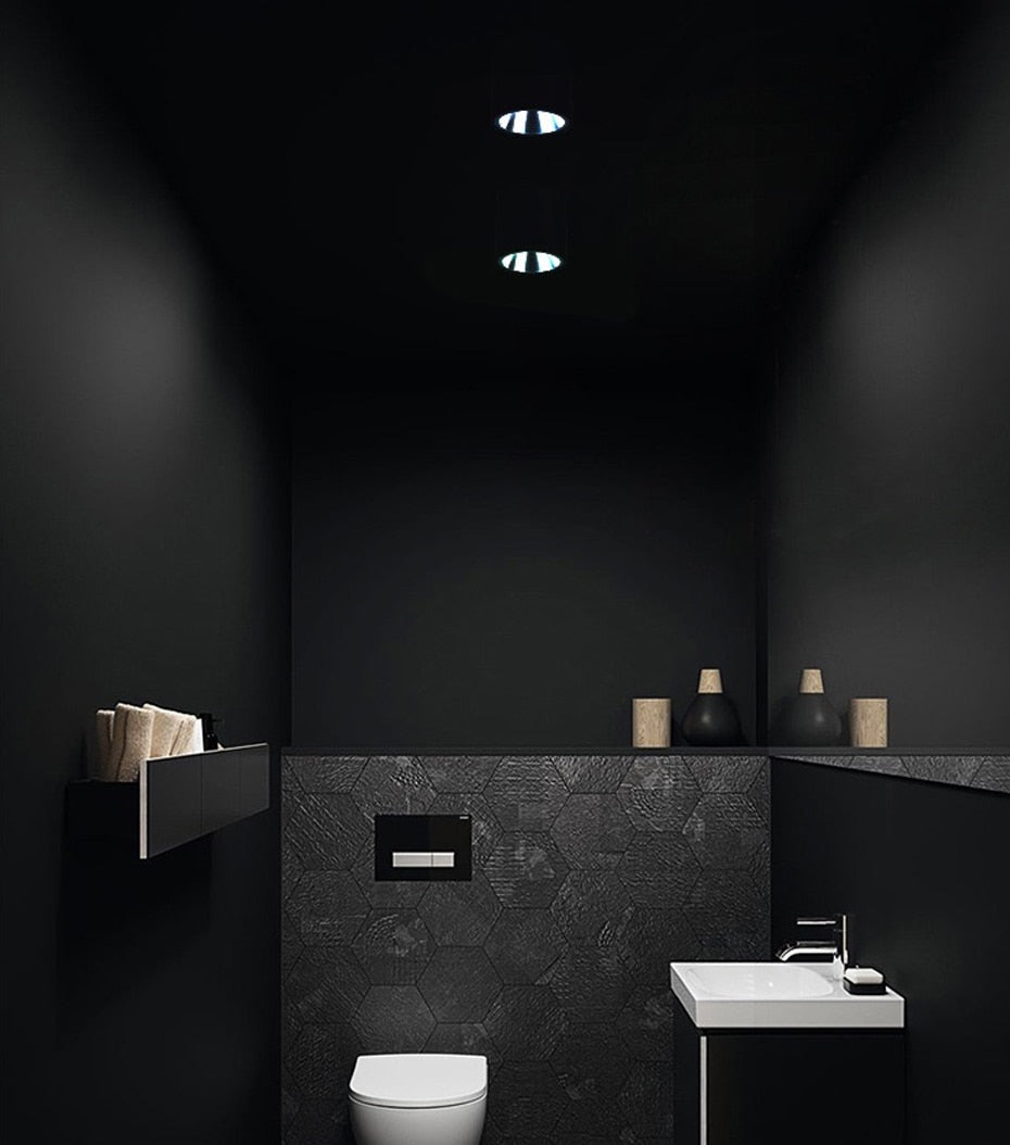 LED waterproof Ip65 COB Ceiling outdoor Surface Mounted 8W 12W 15W 20W 30W AC85-265V LED downlight Hotel villa home lighting