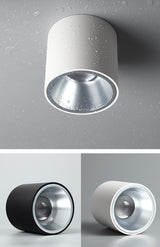 LED waterproof Ip65 COB Ceiling outdoor Surface Mounted 8W 12W 15W 20W 30W AC85-265V LED downlight Hotel villa home lighting