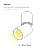 Surface Mounted Led Downlight 7W 12W Dimmable Ceiling Downlight 360 Degree Rotatable Spot light For Living Room Store Spot light