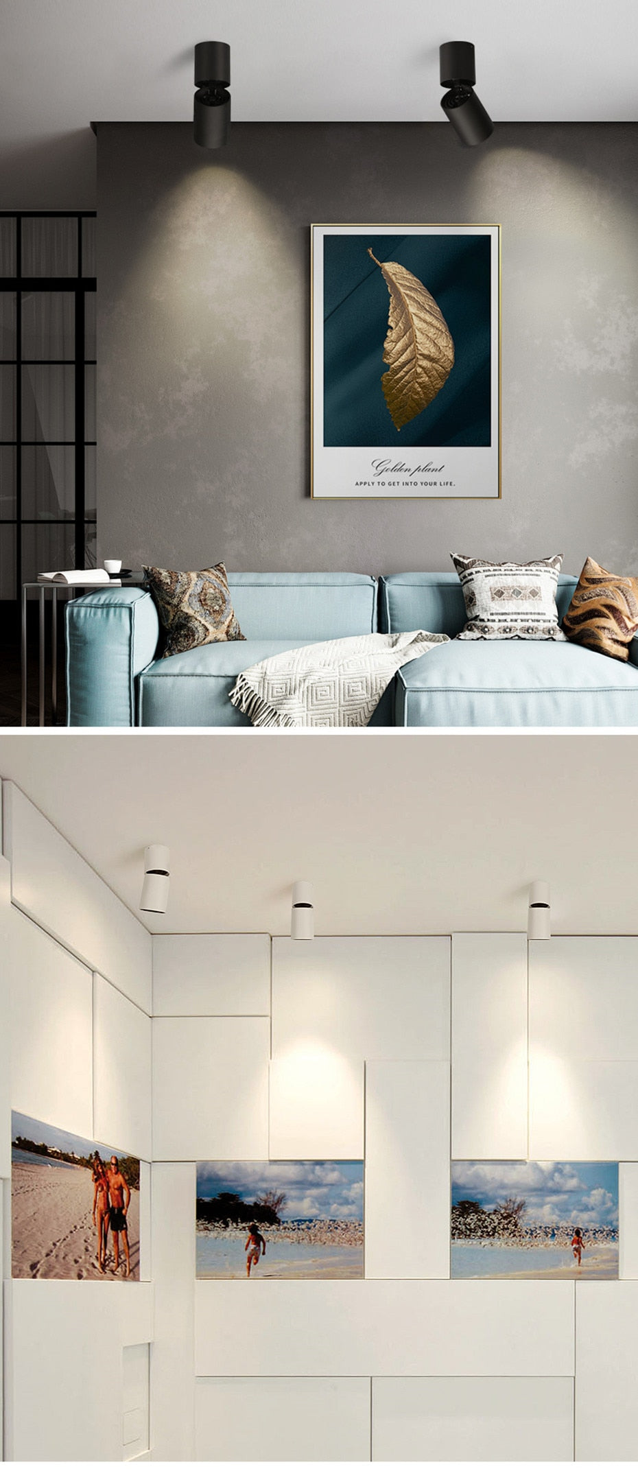 Surface Mounted Led Downlight 7W 12W Dimmable Ceiling Downlight 360 Degree Rotatable Spot light For Living Room Store Spot light