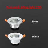 LED Downlight 10pcs/lots Round Recessed Lamp 5W 7W 9W 12W 15W 20W 30W LED Dimmable Ceiling Lamp Spot Light For Home Illumination