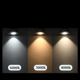 LED Downlight 10pcs/lots Round Recessed Lamp 5W 7W 9W 12W 15W 20W 30W LED Dimmable Ceiling Lamp Spot Light For Home Illumination