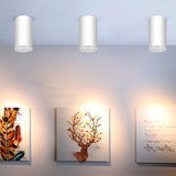 DBF Shining Reflector Surface Mounted Downlight 15W 20W AC85-265V White/Black Body Spot Light for Living Room Bedroom Hallway