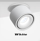 Foldable Recessed Dimmable COB LED Downlights 7W 10W 12W 15W LED Ceiling Spot lights AC110-240V LED Ceiling Lamp Indoor Lighting