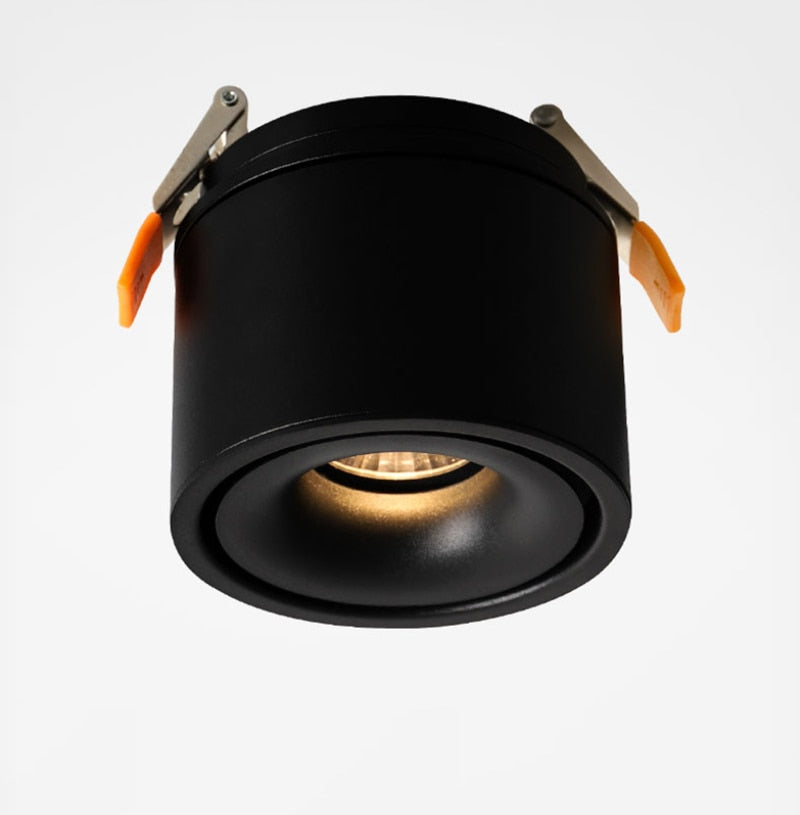 Foldable Recessed Dimmable COB LED Downlights 7W 10W 12W 15W LED Ceiling Spot lights AC110-240V LED Ceiling Lamp Indoor Lighting