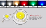 Real Full Watt 1W 3W High Power LED lamp Bulb Diodes 10-1000pcs SMD 110-120LM LEDs Chip For 3W - 18W Spot light Downlight