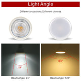  GU10 E27 E14 4pcs Lampasas LED Bulb 6W 220V Bombils' LED Lamp Spotlight Lampasas LED Spot Light 24/120 degree Cold/Warm white