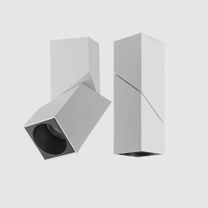 Dimmable Folding Rotation LED Downlights 10W 15W 20W COB LED Ceiling Spot Lights AC85~265V LED Background Lamps Indoor Lighting