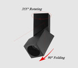 Dimmable Folding Rotation LED Downlights 10W 15W 20W COB LED Ceiling Spot Lights AC85~265V LED Background Lamps Indoor Lighting