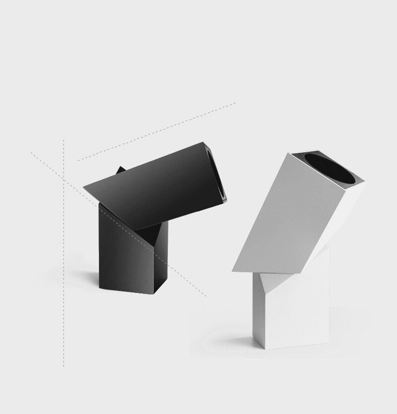 Dimmable Folding Rotation LED Downlights 10W 15W 20W COB LED Ceiling Spot Lights AC85~265V LED Background Lamps Indoor Lighting