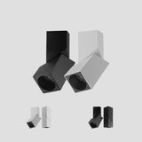 Dimmable Folding Rotation LED Downlights 10W 15W 20W COB LED Ceiling Spot Lights AC85~265V LED Background Lamps Indoor Lighting