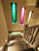 BOAZ 6 Inch Recessed Light Downlight 15w RGB CW Bluetooth Mesh Led Dimmable Ceiling Lamp Voice Control by Alexa Support Drop