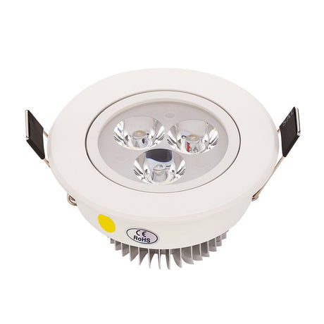 10pcs/lot 9w 12w 15w cool white warm white dimmable LED Recessed Downlight AC110V 220V  for home bathroom kitchen store lights