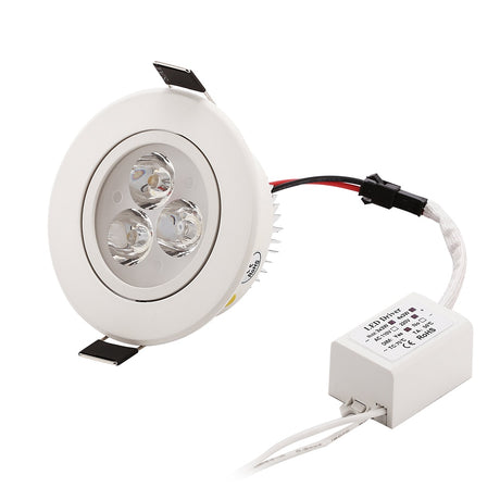 10pcs/lot 9w 12w 15w cool white warm white dimmable LED Recessed Downlight AC110V 220V  for home bathroom kitchen store lights