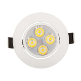 10pcs/lot 9w 12w 15w cool white warm white dimmable LED Recessed Downlight AC110V 220V  for home bathroom kitchen store lights