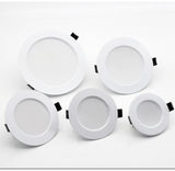 LED Downlight 10Pcs 7W 9W 12W 15W 18W Waterproof AC 220V 240V Recessed Round LED Ceiling Lamp Indoor Lighting LED Spot Light