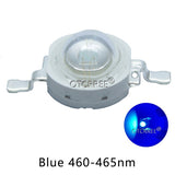 High Power LED Chip Light 100pcs 3W Beads Diode Cold Warm Neutral White 10000K 20000K Ice Blue For SpotLight Downlight Lamp Bulb