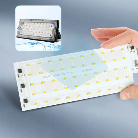 50W LED Chip AC 220V LED Floodlight SMD 2835 LED Lamp beads Spotlight For Flood Light Street Lamp Outdoor Lighting Chip diode