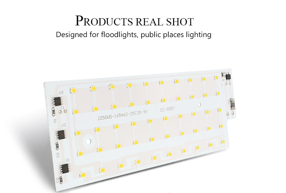 50W LED Chip AC 220V LED Floodlight SMD 2835 LED Lamp beads Spotlight For Flood Light Street Lamp Outdoor Lighting Chip diode