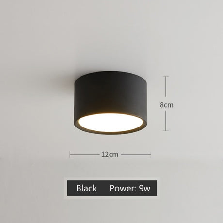 LED Downlight Ceiling Spotlights Living Lamp Nordic Lighting For Kitchen Aisle Spot light Surface mounted AC90-260v