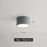 LED Downlight Ceiling Spotlights Living Lamp Nordic Lighting For Kitchen Aisle Spot light Surface mounted AC90-260v