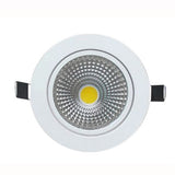 Dimmable LED Downlight 10pcs/lot 5W 7W 9W 12W 85-265V COB LED spot light COB Spot Recessed lamp Light Bulb