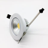 Dimmable LED Downlight 10pcs/lot 5W 7W 9W 12W 85-265V COB LED spot light COB Spot Recessed lamp Light Bulb