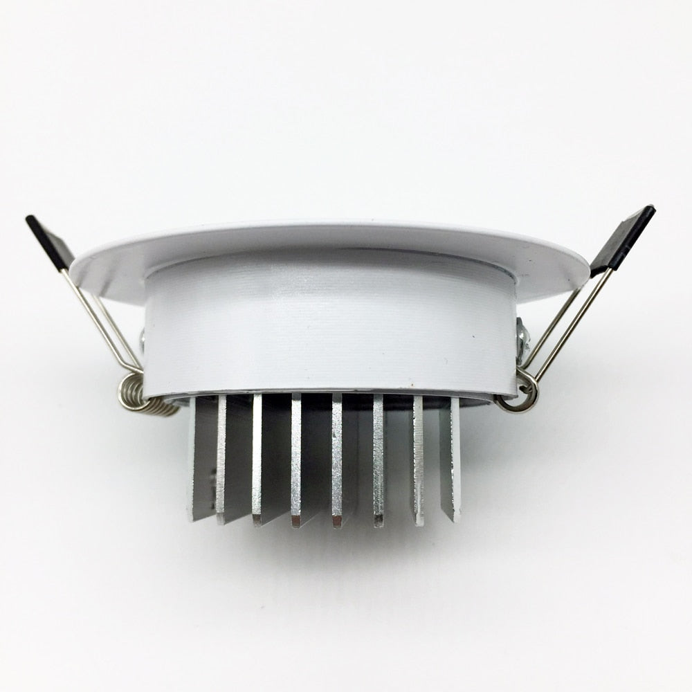 Dimmable LED Downlight 10pcs/lot 5W 7W 9W 12W 85-265V COB LED spot light COB Spot Recessed lamp Light Bulb