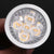 High quality 9W 12W 15W GU10 MR16 E14 E27 LED Bulbs Light 110V 220V dimmable Led Spotlights Warm/Cool White LED downlight