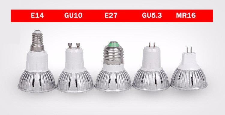 High quality 9W 12W 15W GU10 MR16 E14 E27 LED Bulbs Light 110V 220V dimmable Led Spotlights Warm/Cool White LED downlight