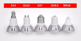 High quality 9W 12W 15W GU10 MR16 E14 E27 LED Bulbs Light 110V 220V dimmable Led Spotlights Warm/Cool White LED downlight