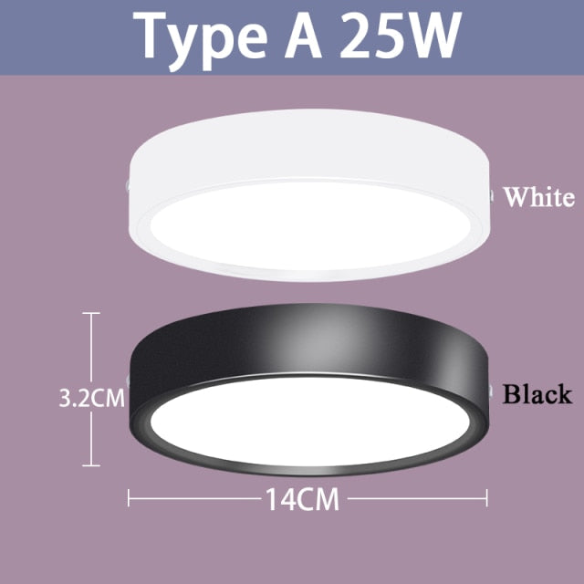 LED Ceiling Spots 5W 10W 12W 20W 30W 40W 220V Spot Light Ceiling Spotlights Foldable Track Light Spotlight Indoor
