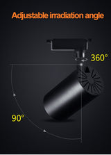 LED Ceiling Spots 5W 10W 12W 20W 30W 40W 220V Spot Light Ceiling Spotlights Foldable Track Light Spotlight Indoor