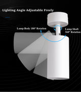 LED Surface Mounted Downlight GU10 Ceiling Downlight Led Bulb Replaceable Indoor Spot Led 5W Ceiling Lamp Home Stores Spot Lamp